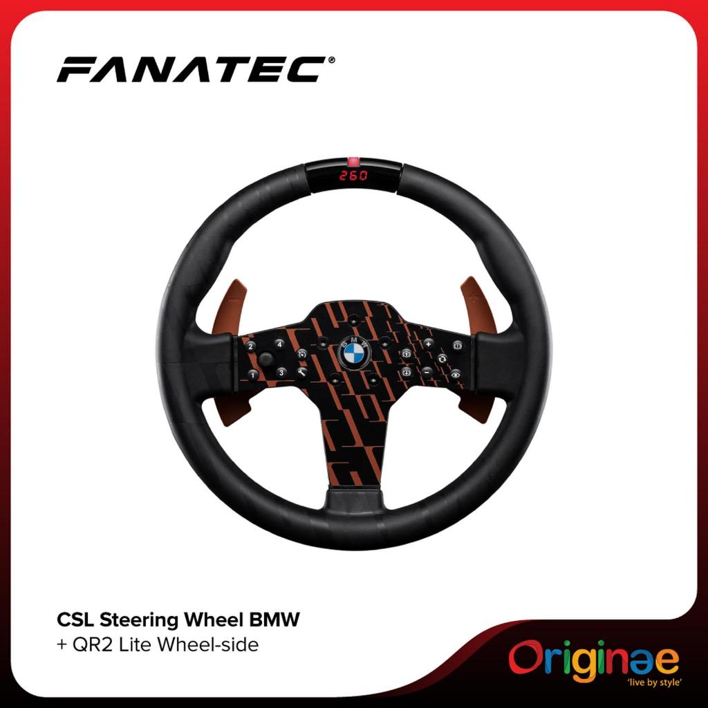 Fanatec Sim Racing CSL QR2 Lite WS Steering Wheel - BMW patern replica version for Racing Simulator 