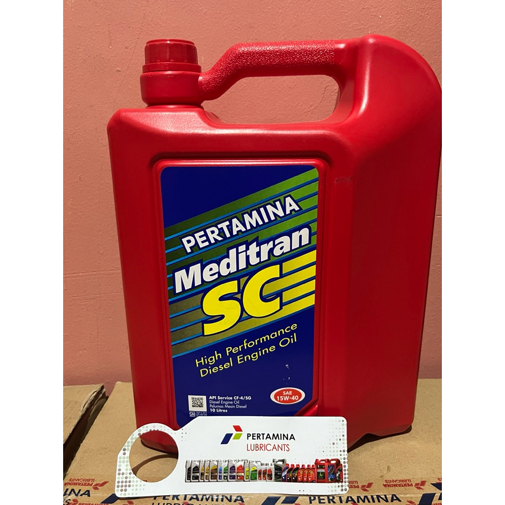 OLI MEDITRAN SC 10LITER PELUMAS OIL MESIN MOBIL DIESEL