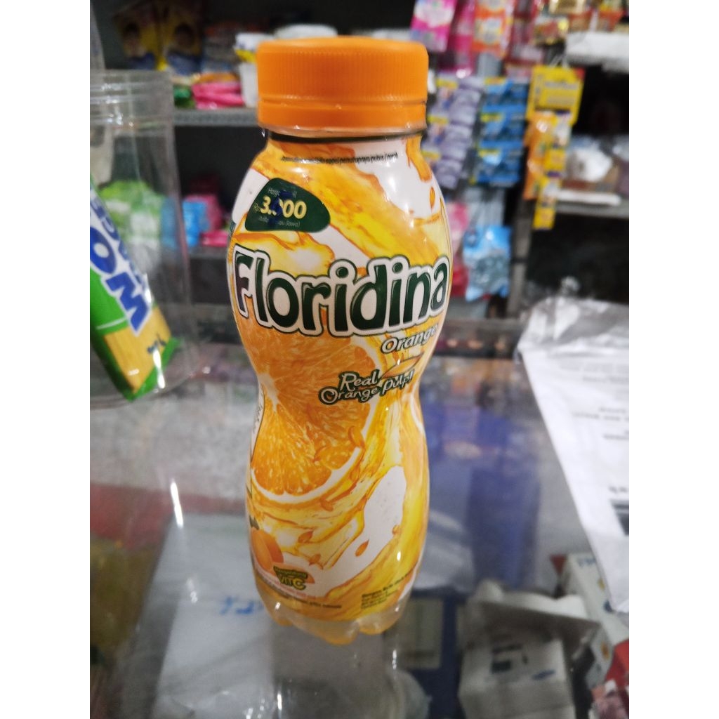 Botol kosong floridina bersih