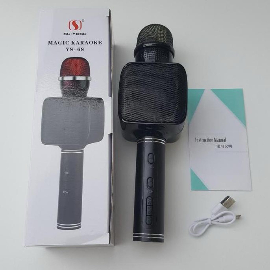 Microphone Karaoke Bluetooth Portable Su Yosd YS-68