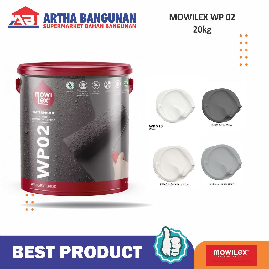 MOWILEX WP02 CAT WATERPROOFING ANTI BOCOR 20KG
