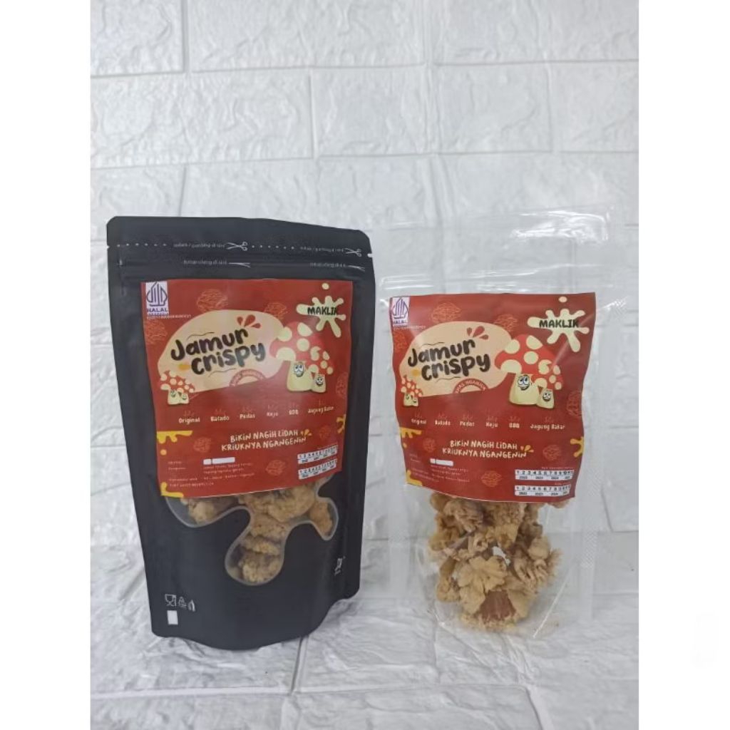 Jamur Crispy Kemasan 100gr