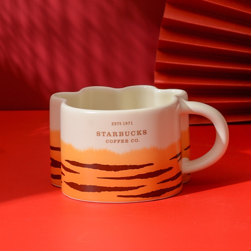 [WAJIB BACA DESKRIPSI ] Starbucks China CNY 2022 Tiger Edition Little Tiger Paw Cup 355ml ceramics |