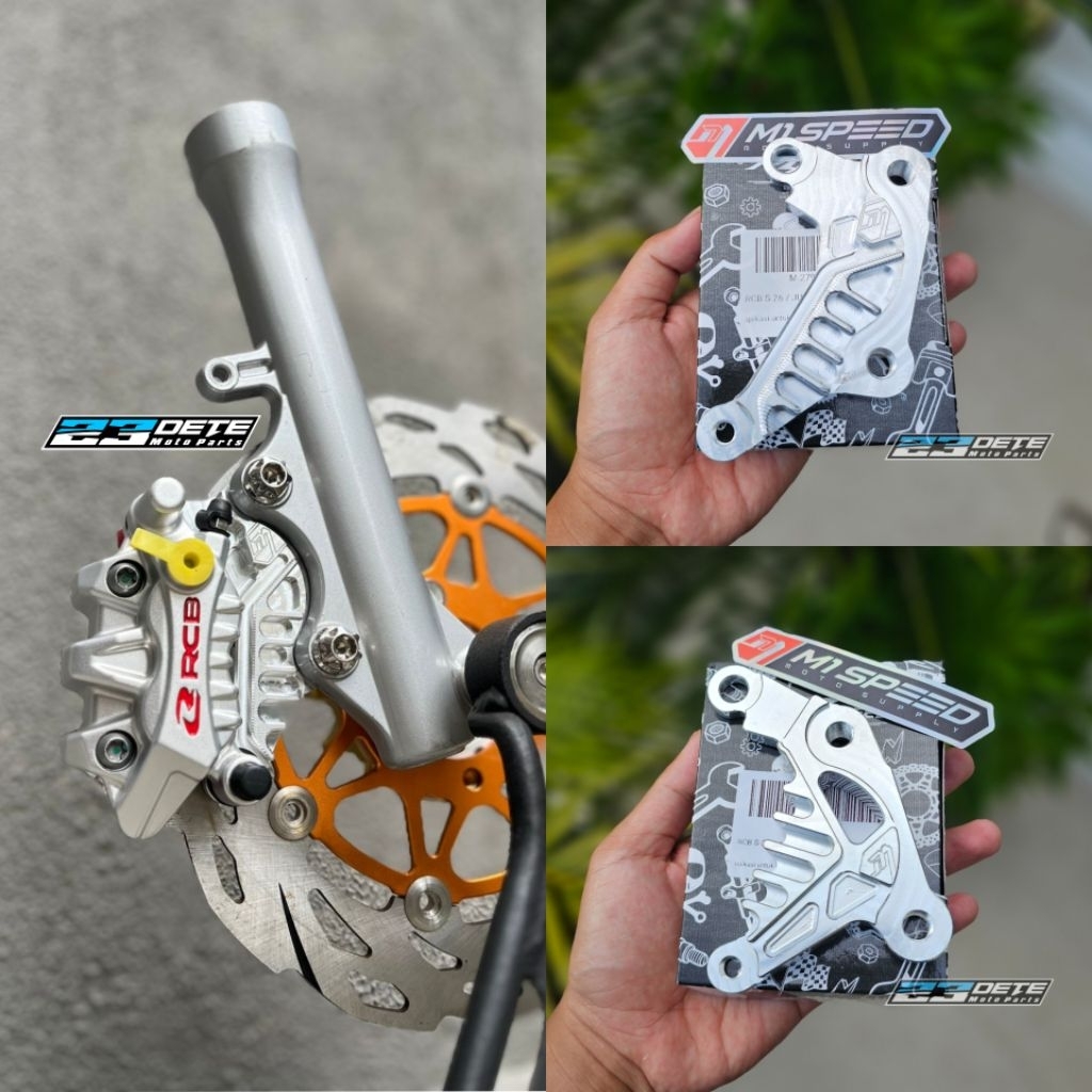 Breket Kaliper RCB S26 Disc 260mm & 300mm PNP Shock Jupiter Z / Fiz R / Kyb Jupiter / 125z / Nouvo M