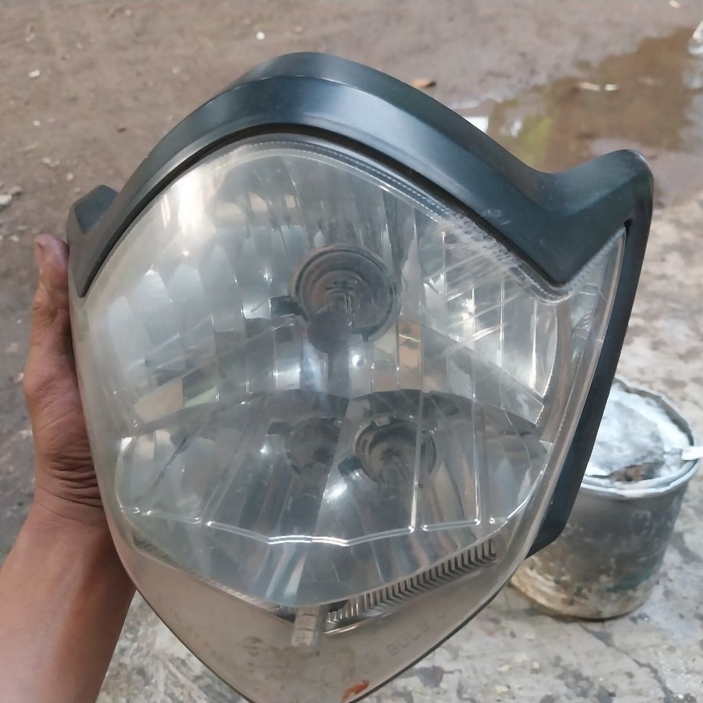 HEADLAMP REPLEKTOR DEPAN VIXION OLD DAN NVL (MINUSAN MENDANG MENDING) ORI COPOTAN SECOND