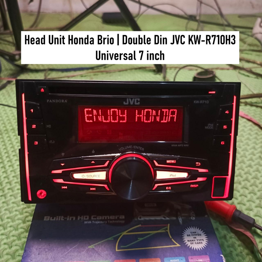 Head Unit Honda Brio | JVC KW-R710H3 Honda | Sudah Bluetooth | Radio CD USB