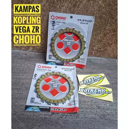 Kampas Kopling Plat Kopling Vega ZR-Jupiter Z New 2010 Original Choho- BOYRENK RACING