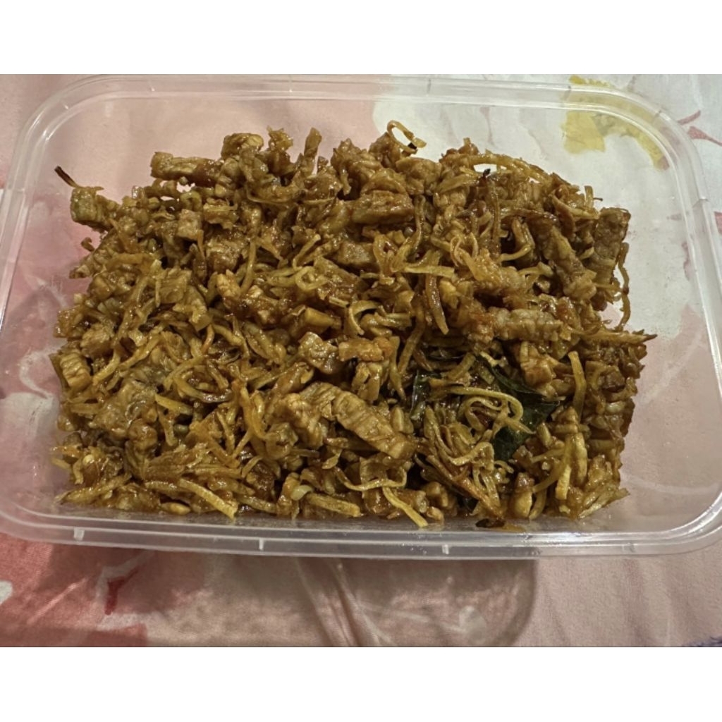tempe kentang mustofa / kering tempe kentang