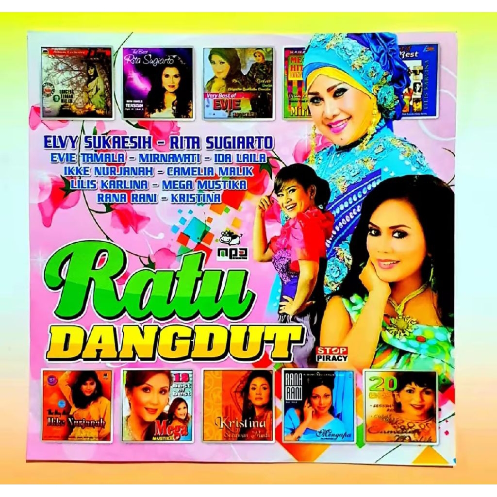 CD MP3 KOLEKSI 150 LAGU DANGDUT TERPOPULER-CD MP3 LAGU DANGDUT LAWAS-LAGU DANGDUT NOSTALGIA LAWAS