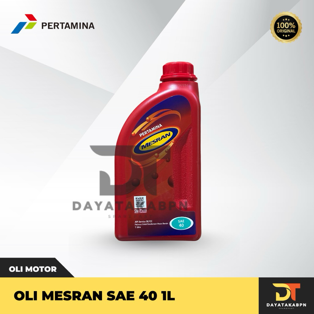 Oli Mesran SAE 40 – 1 Liter