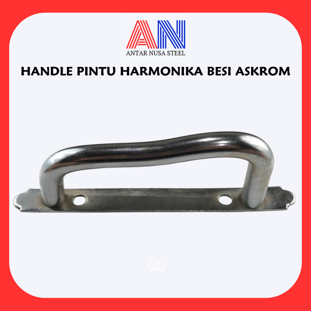 HANDLE PINTU HARMONIKA BESI ASKROM | Handle Pintu harmonika besi Askrom Handle Pintu Besi