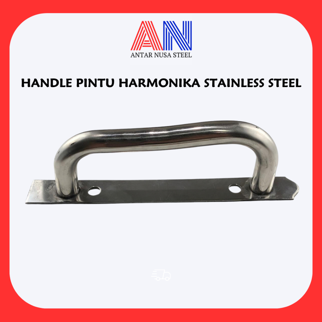 HANDLE PINTU HARMONIKA STAINLESS STEEL | Handle Pintu Harmonika Handle Pintu Besi