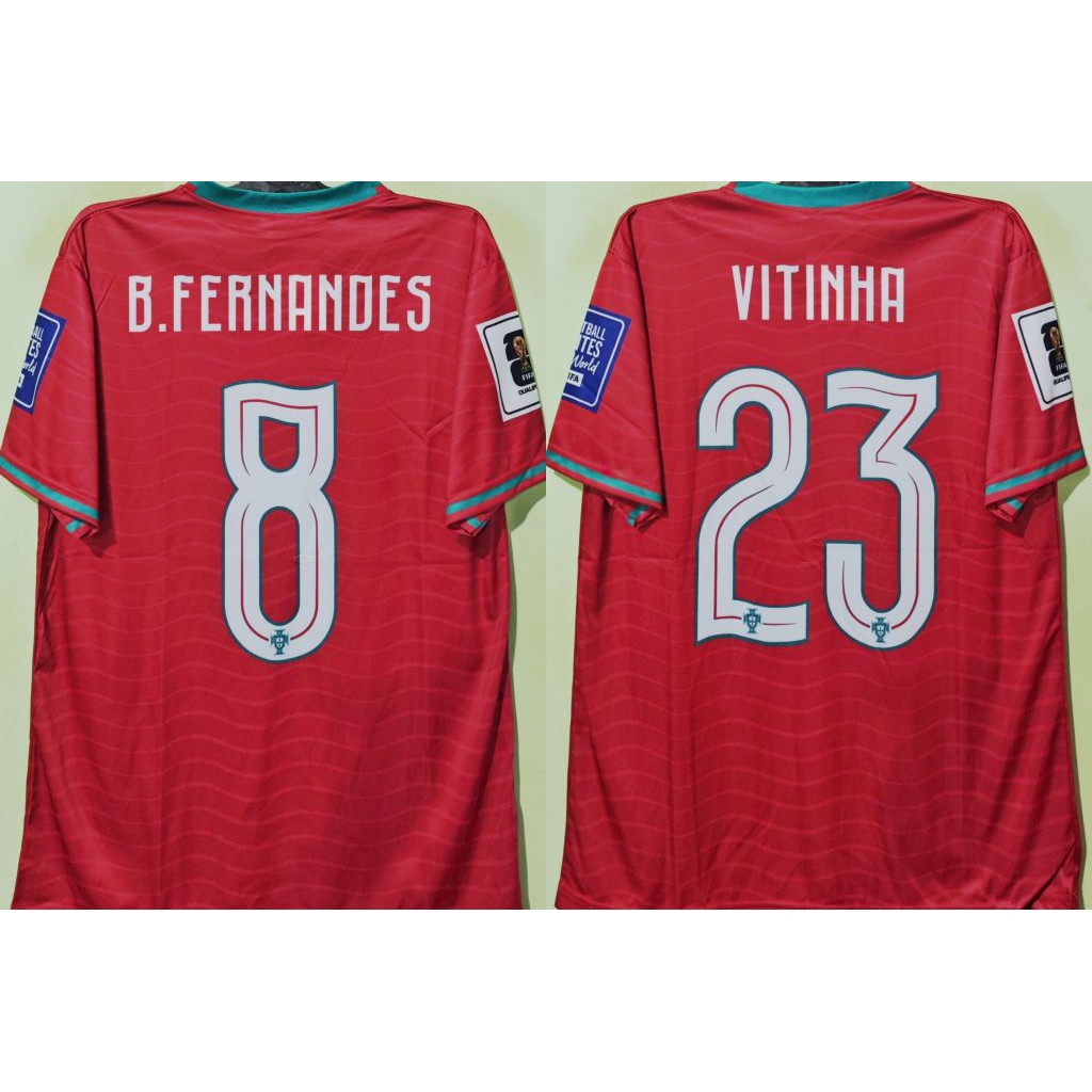 Jersey Portugal B.FERNANDES VITINHA printing