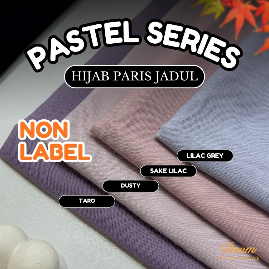Dovm Hijab Paris Jadul - Pastel Series