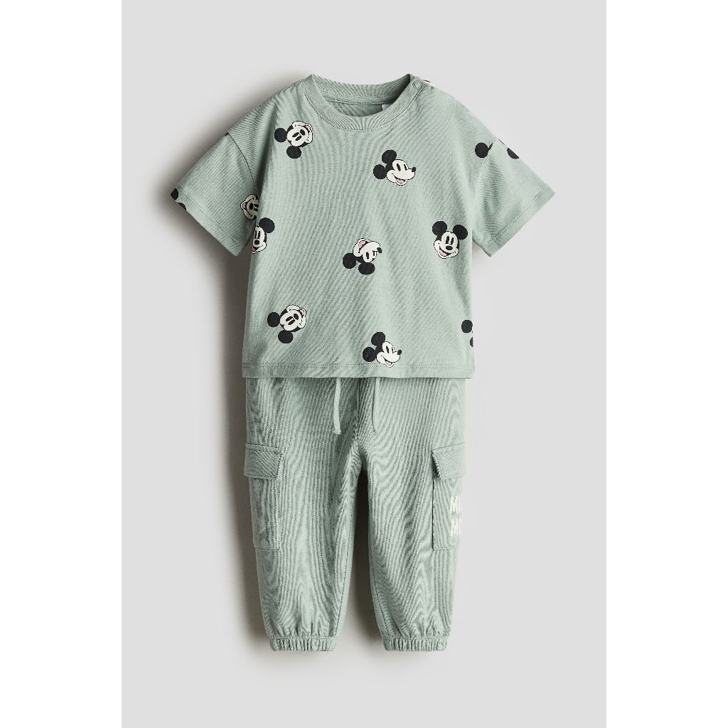 Baby boys HM 4-6 bulan tee kaos sweater sweatshirt joggers leggings shorts baby boys cute