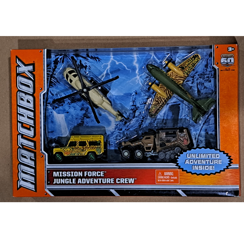 2012 Matchbox - Mission Force - Jungle Adventure Crew