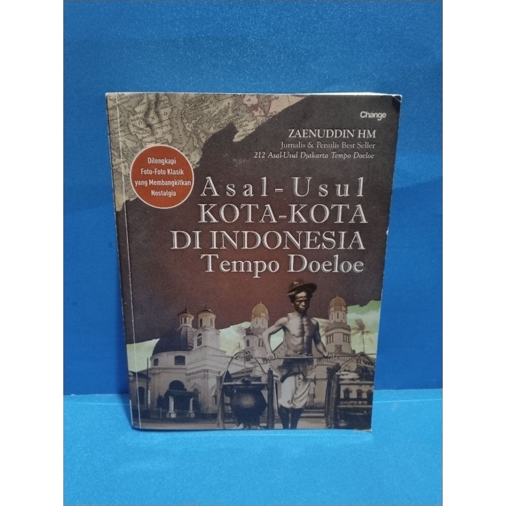 Buku original ASAL USUL KOTA KOTA DI INDONESIA TEMPO DOELOE by Zainuddin