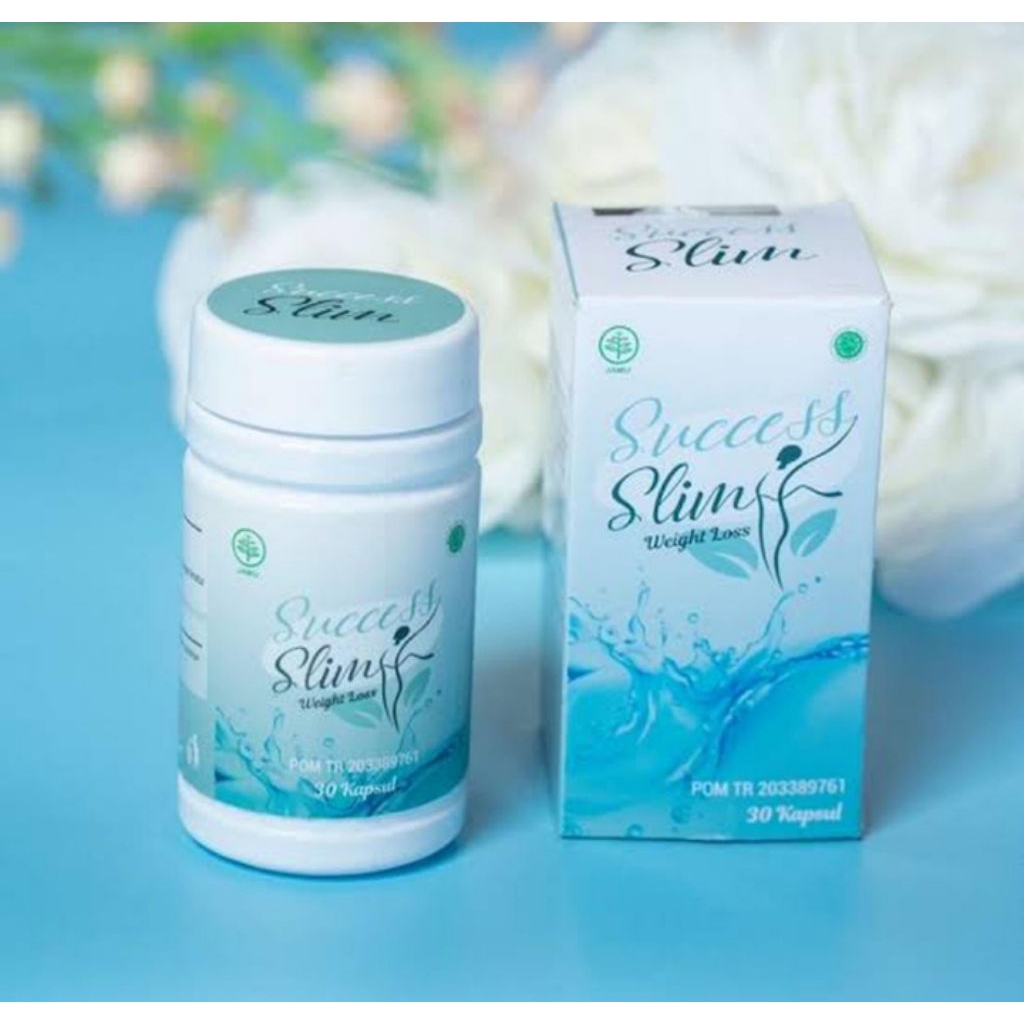 Obat Pelangsing Success Slim asli Original isi 30 Capsul