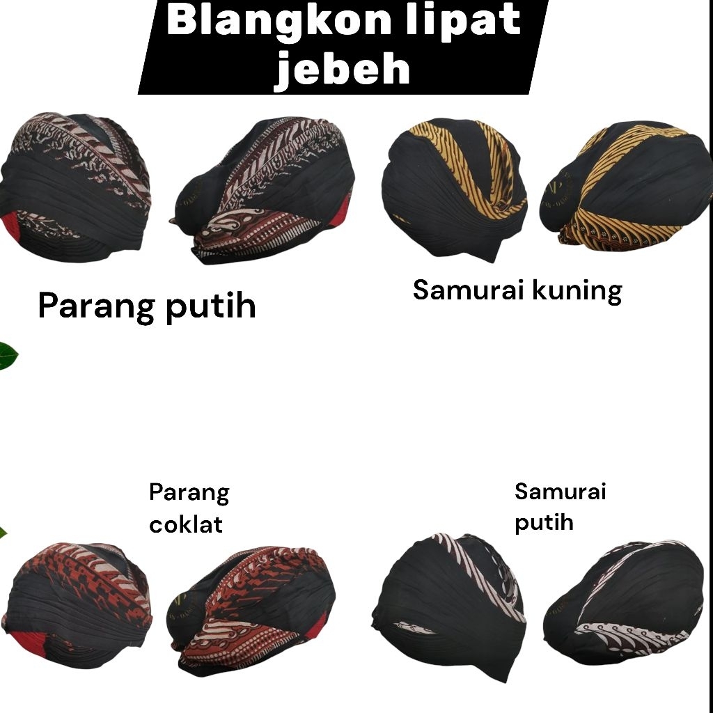 READY SIAP KIRIM!! BLANGKON LIPAT JEBEH // BLANGKON DEWASA // BLANGKON MURAH