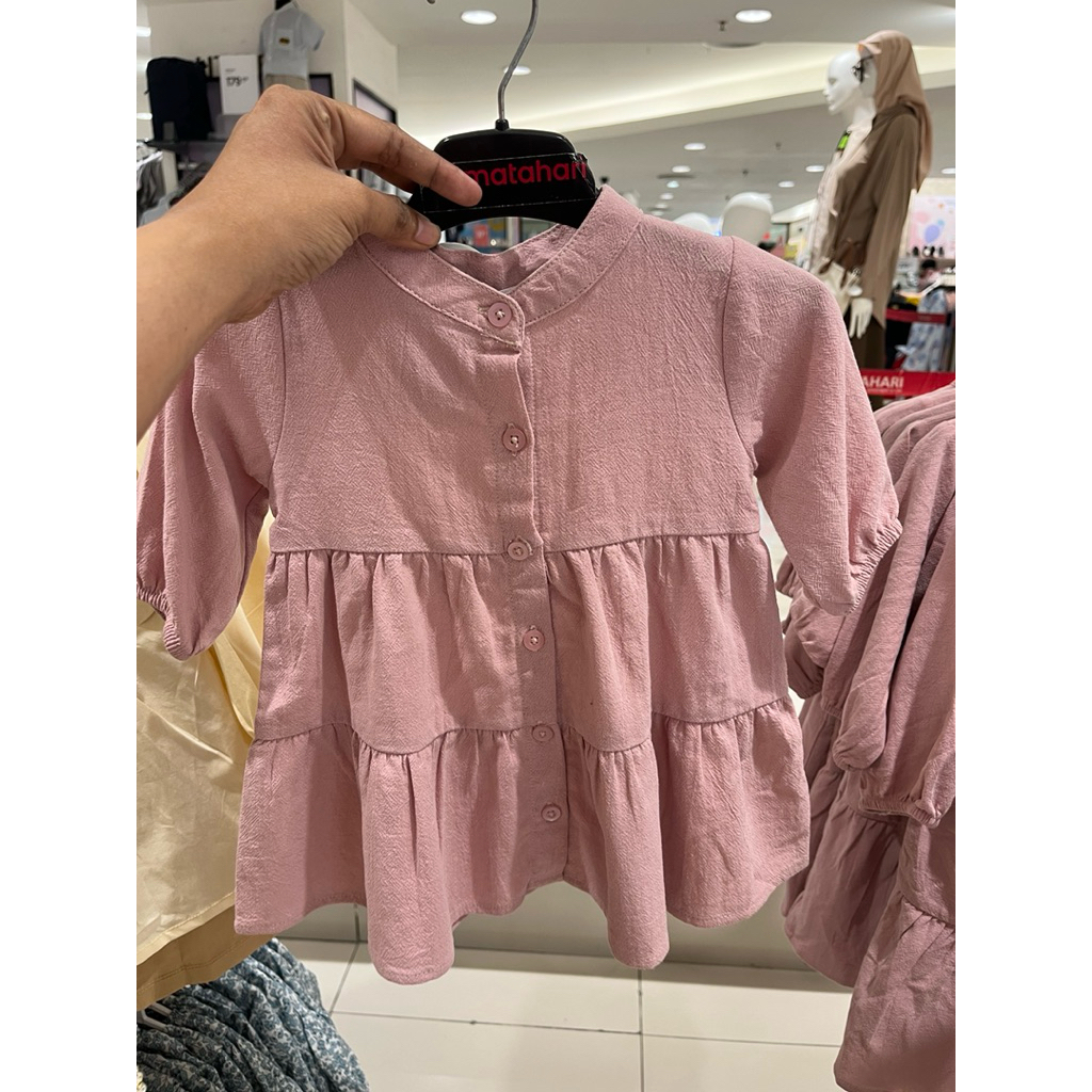 DRESS ANAK PEREMPUAN (0-36) LITTLE M BABY BY MATAHARI STORE