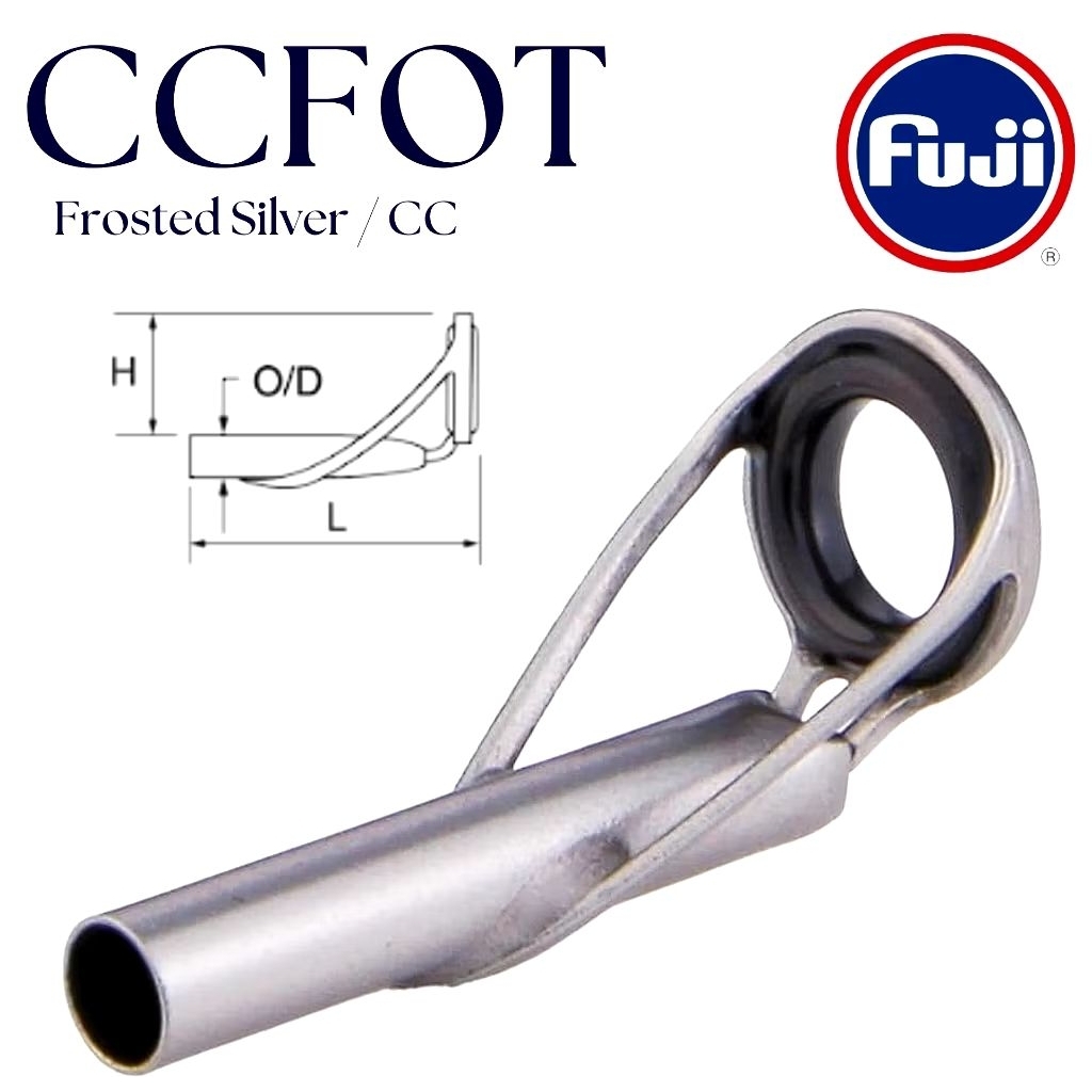 Top guide ujung ring fuji original keramik anti keriting