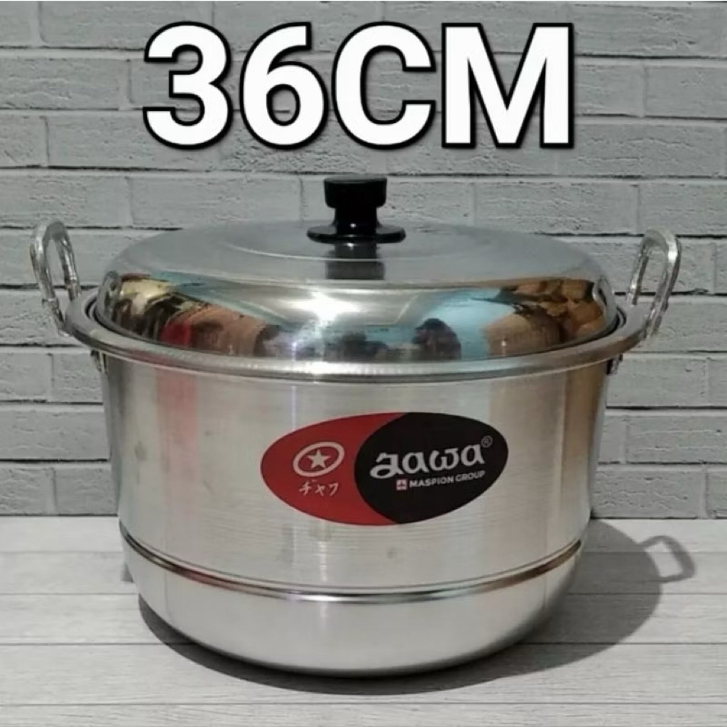 Langseng maspion jawa 36cm / panci kukusan maspion jawa 36cm / Dandang maspion jawa 36cm