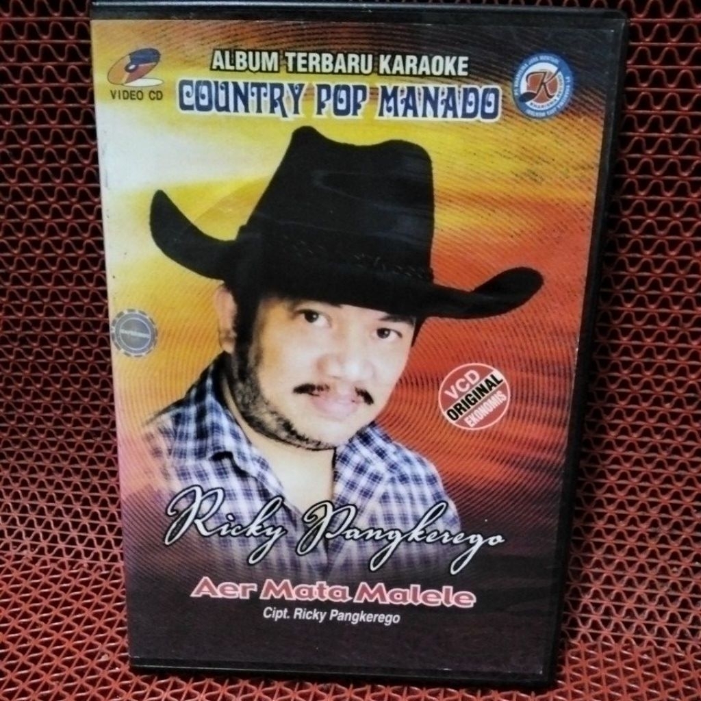 VCD KARAOKE LAGU POP MANADO 100% ORIGINAL KONDISI BARU