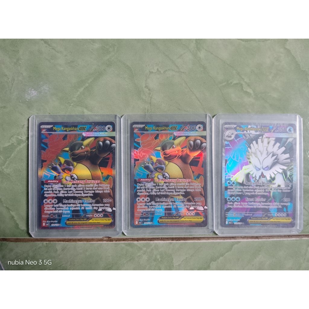 pokemon card games - mega kangaskhan ex SR