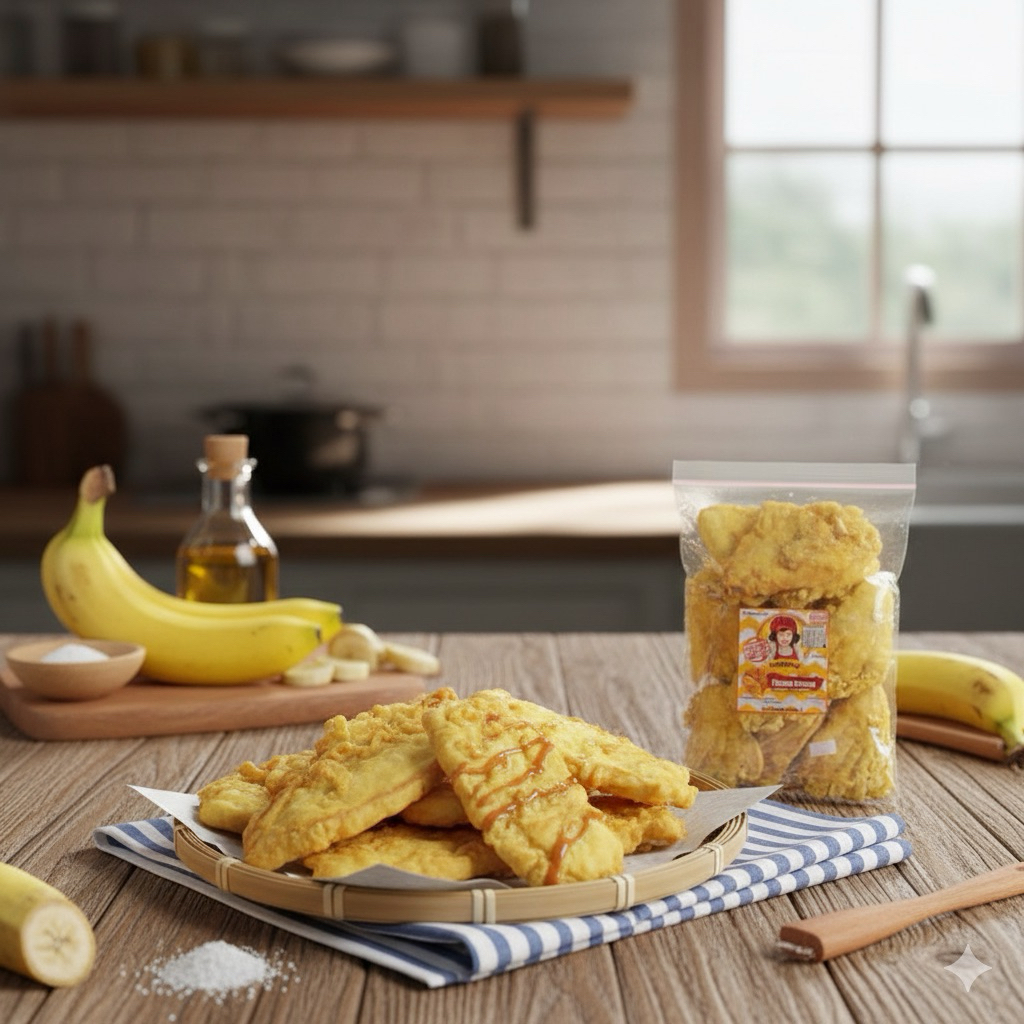 Pisang Goreng Kipas (Frozen)