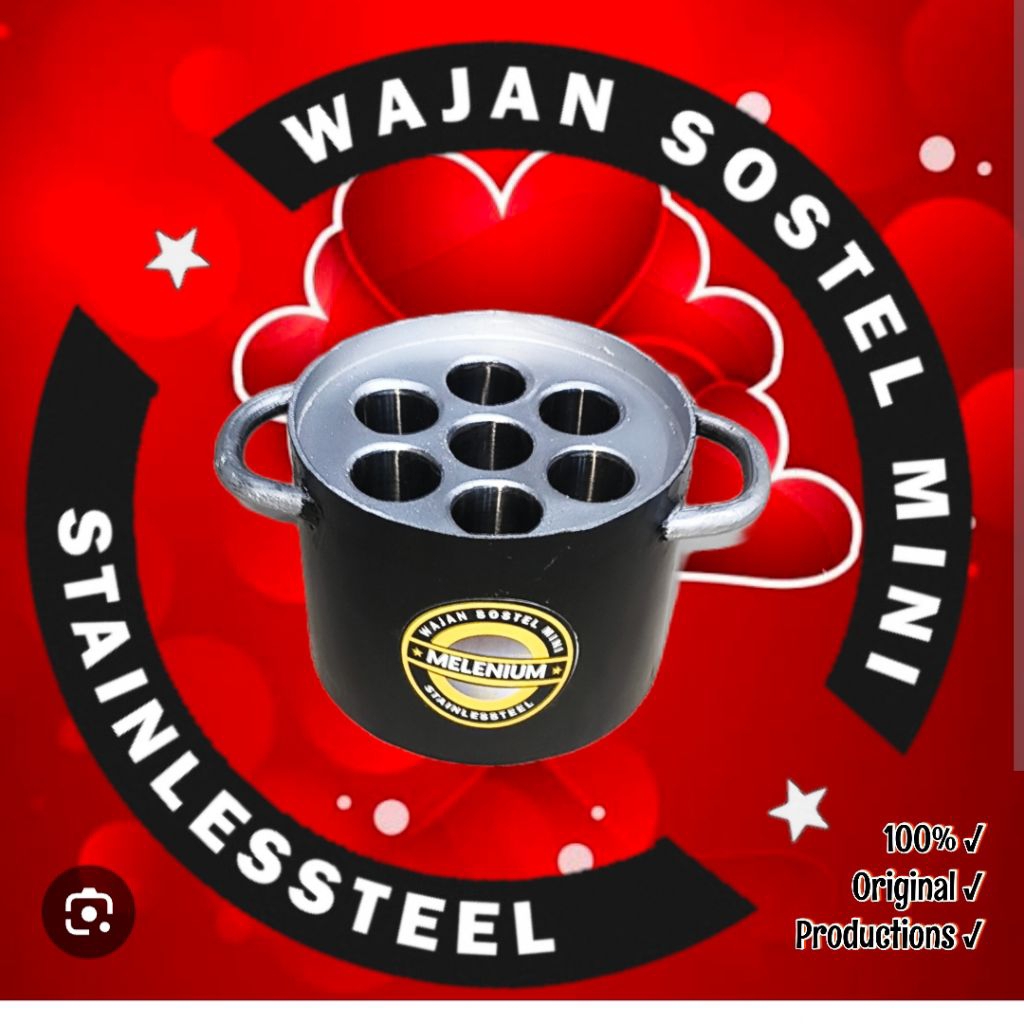 WAJAN SOSTEL MINI MELENIUM 7 LUBANG