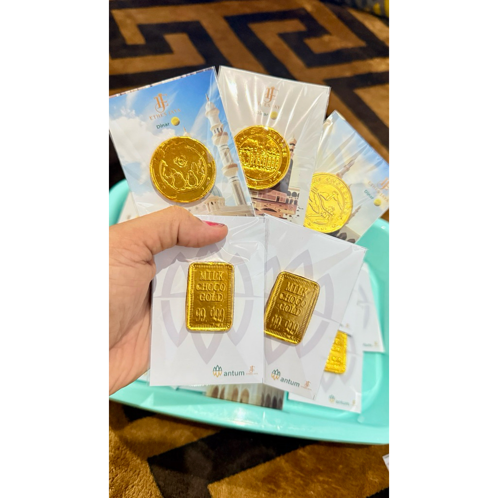 COKLAT DINAR EMAS 1pcs