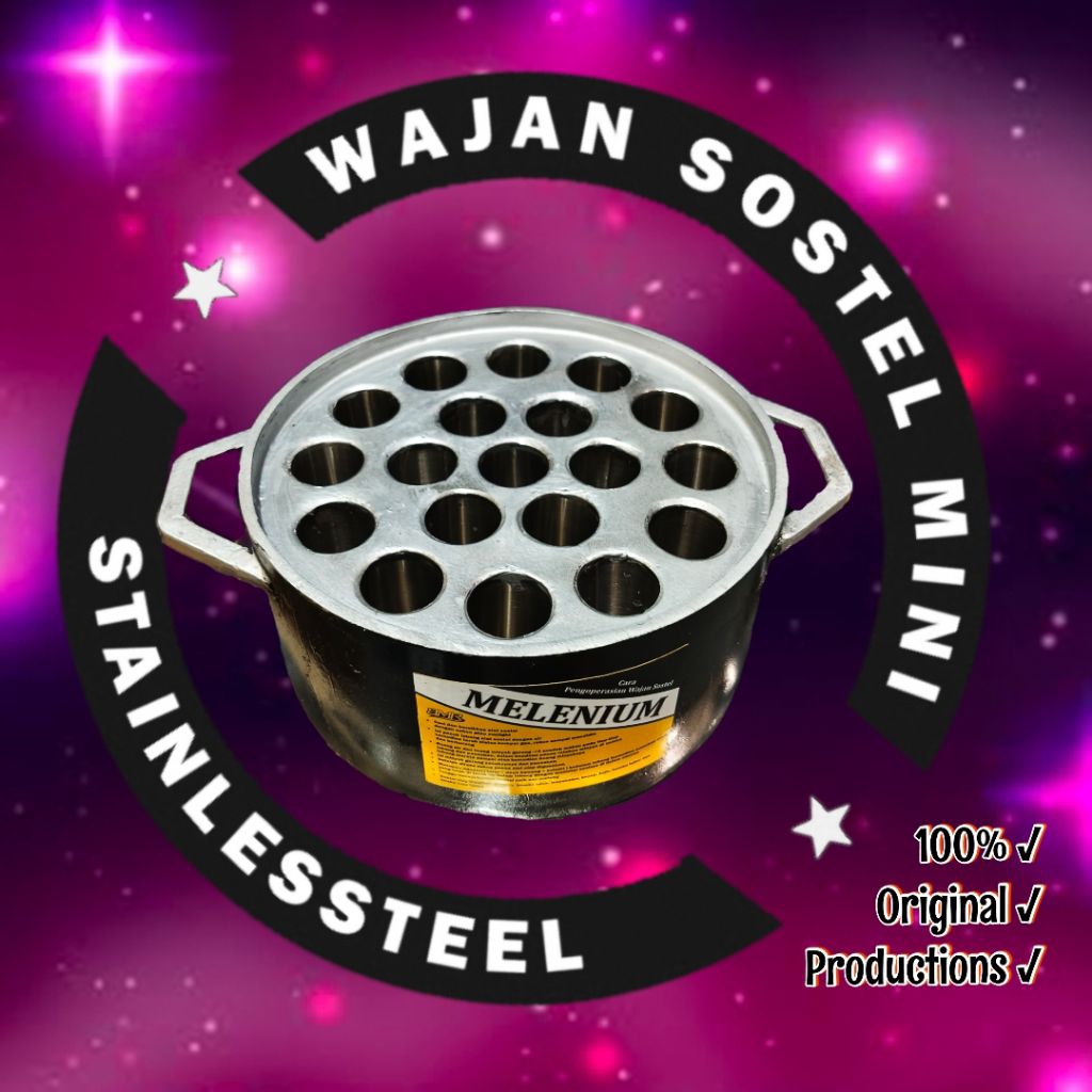 WAJAN SOSTEL MINI MELENIUM 19 LUBANG
