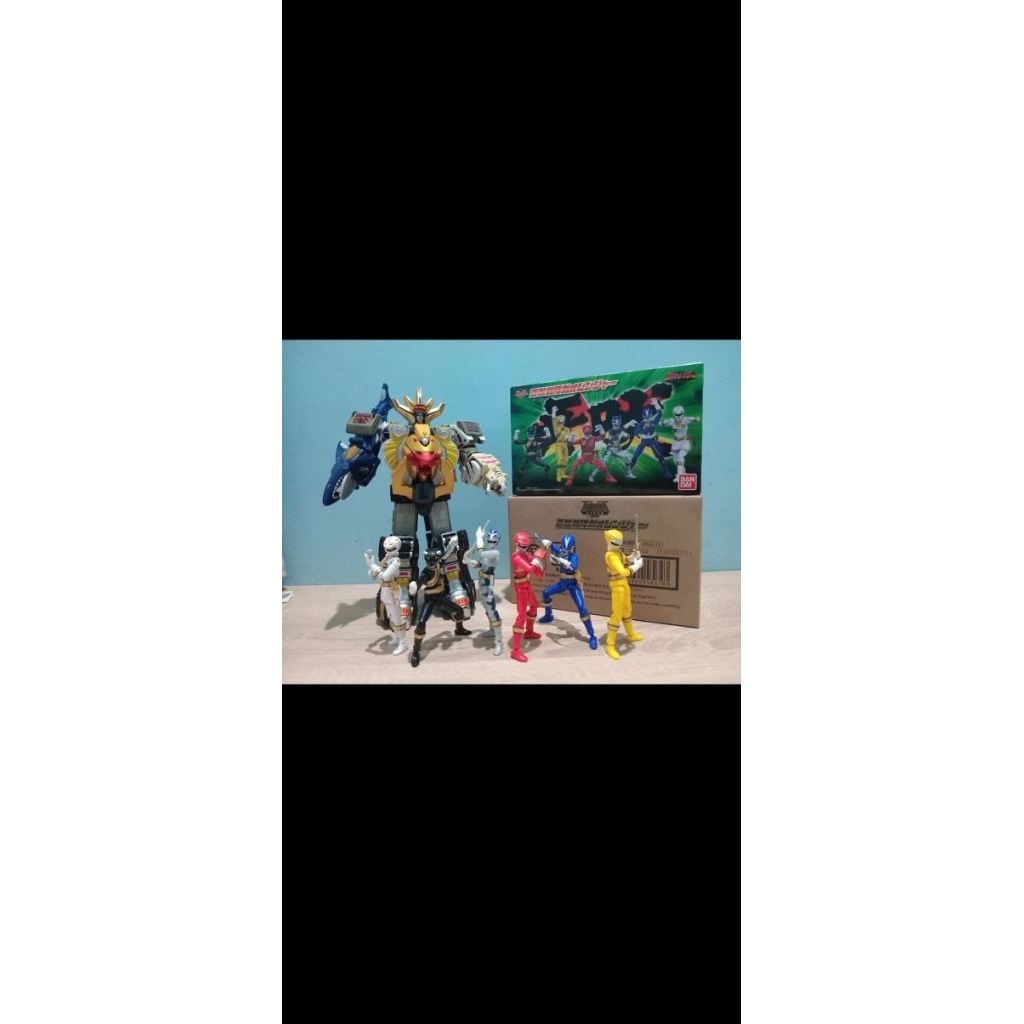 SET SHODO GAORANGER & GAOKING