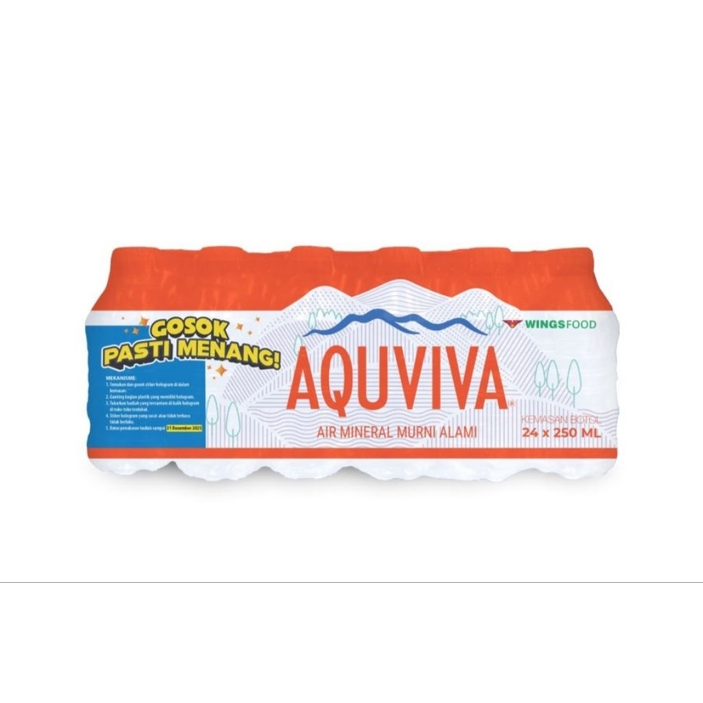 Aquviva 250 ml (1 pack isi 24 botol)