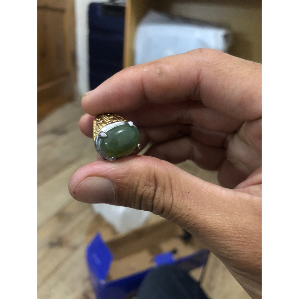 Batu Akik Hijau Garut Bungbulang