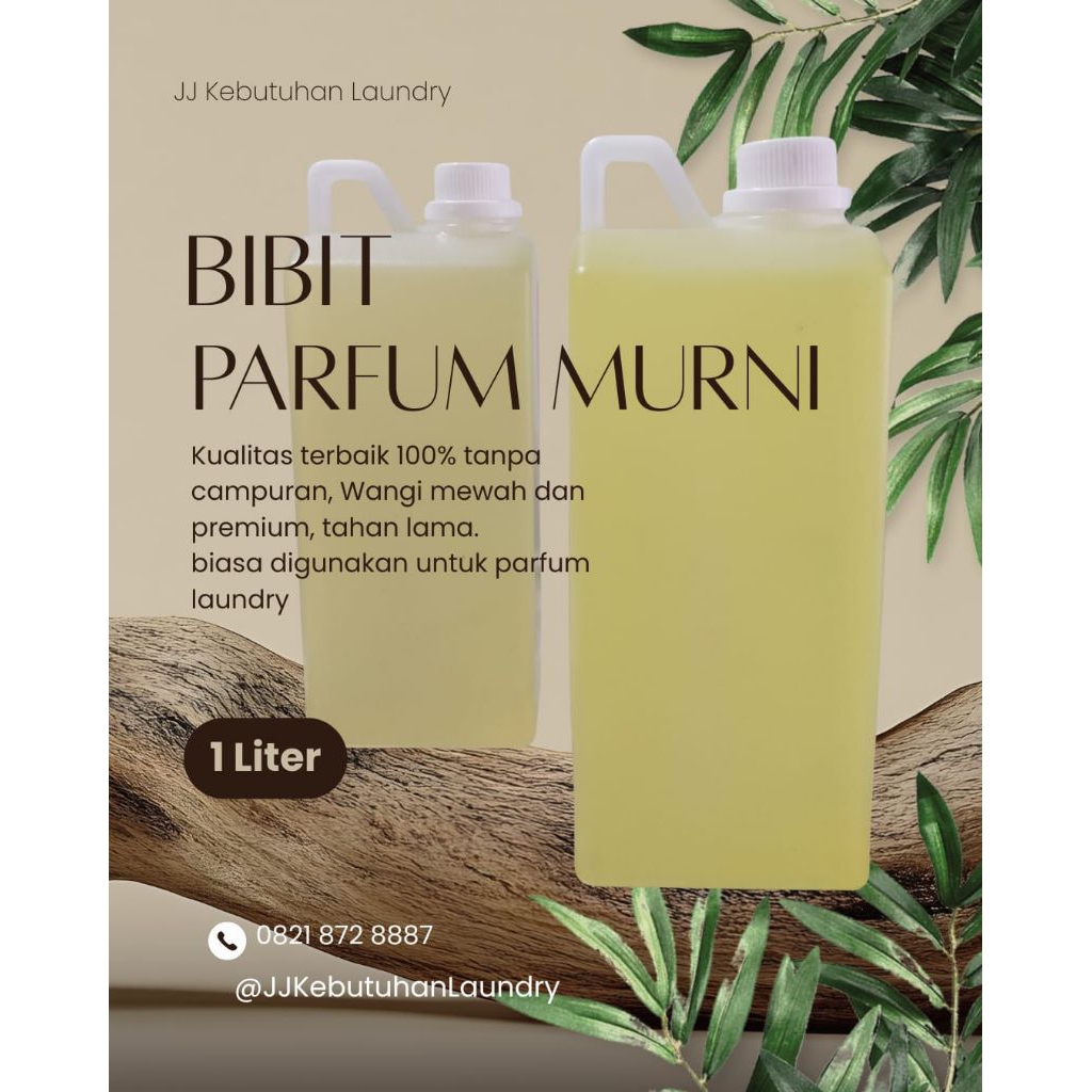BIBIT PARFUM LAUNDRY MURNI VARIAN SAKURA/AKASIA wangi tahan lama