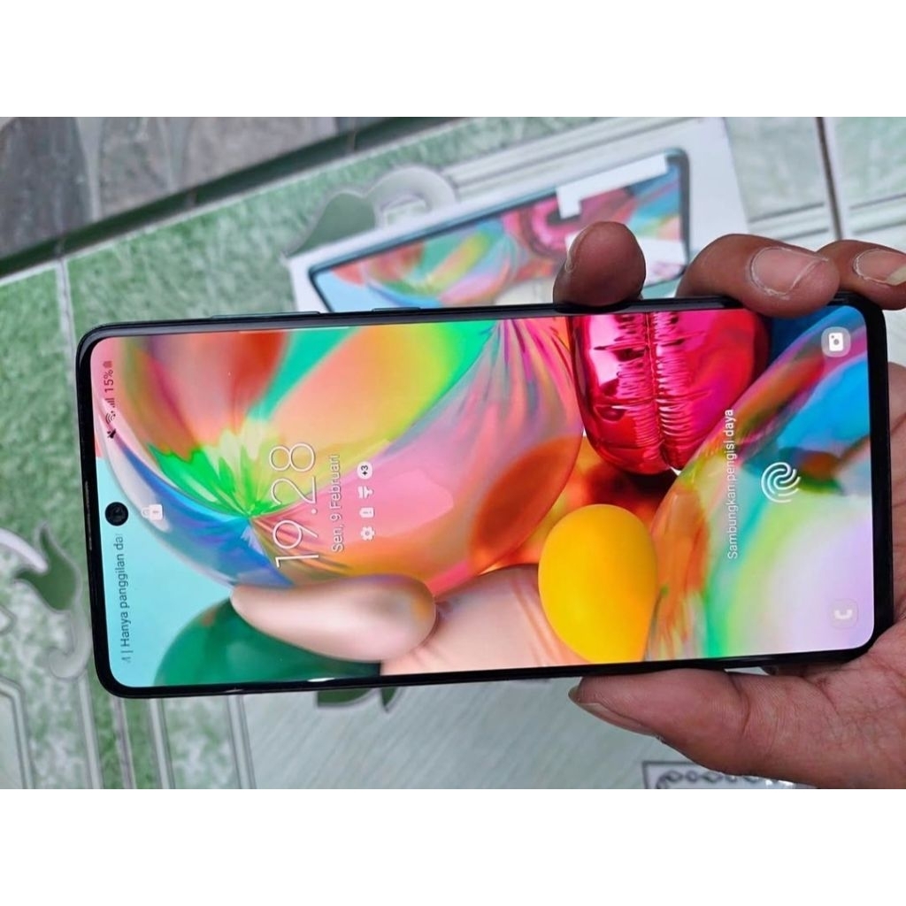 lcd+frame A71 ori copotan