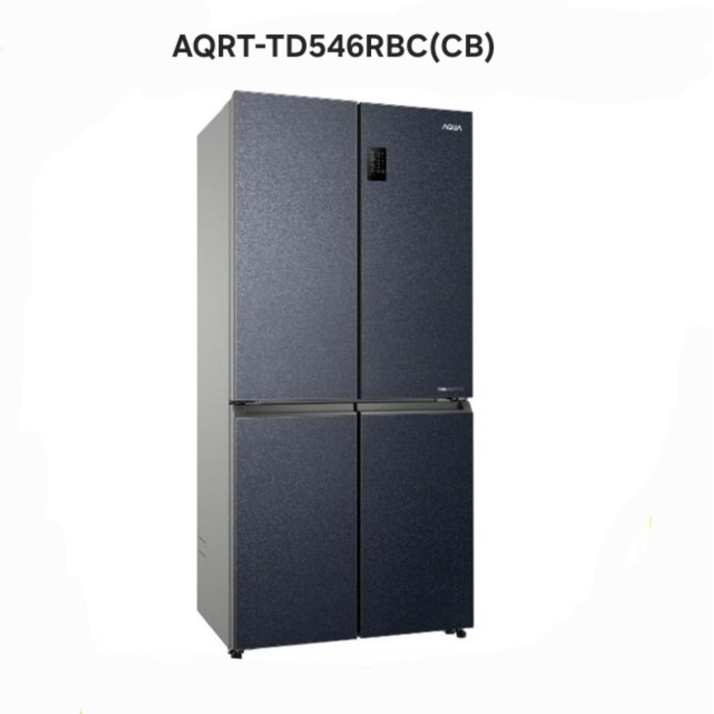 AQUA AQRTTD546RBC(CB) Kulkas aqua 4 Pintu 456L Twin inverter
