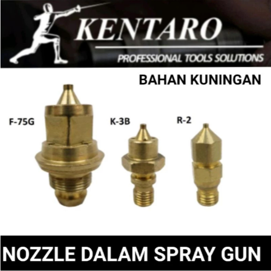 Kentaro Mata Nozzle Dalam Spray Gun Japan Quality