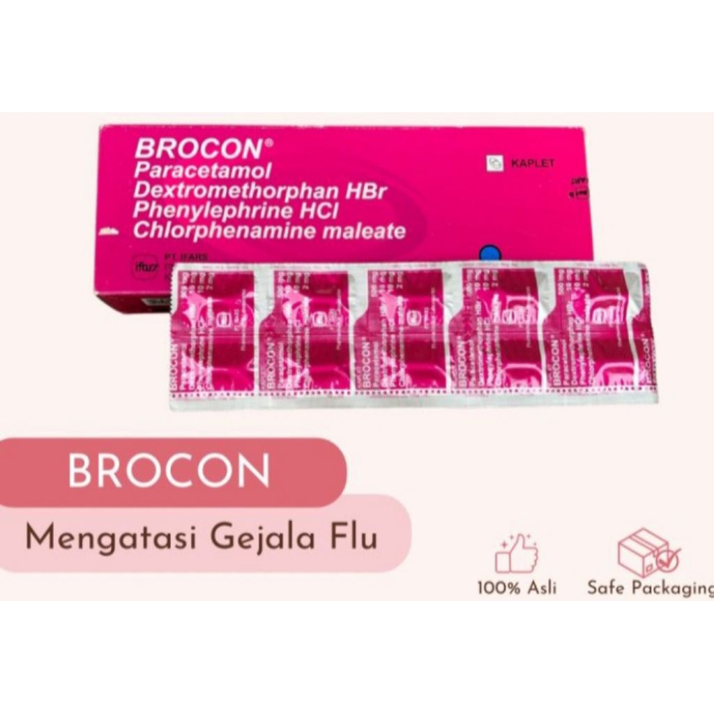 Brocon Tablet - Batuk Flu