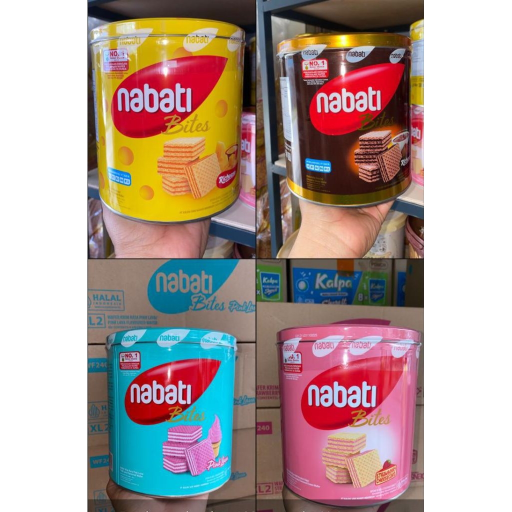 Nabati // DENEX // HATARI//Biskuit KALENG // TIMBA // Golden strawberry// Vanilla Milk // Black vani