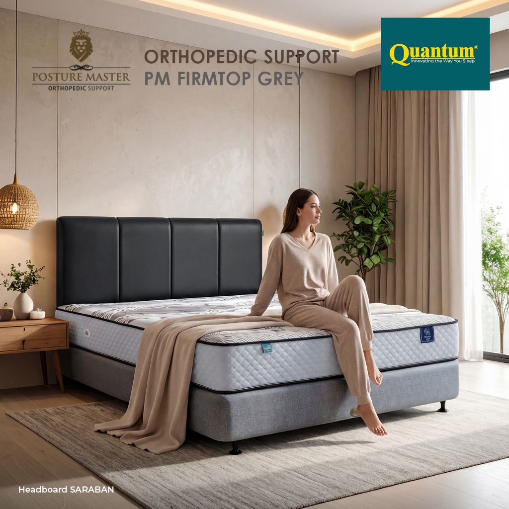 Quantum Kasur Orthopedic Posture Master Firmtop - Spring Bed / Springbed