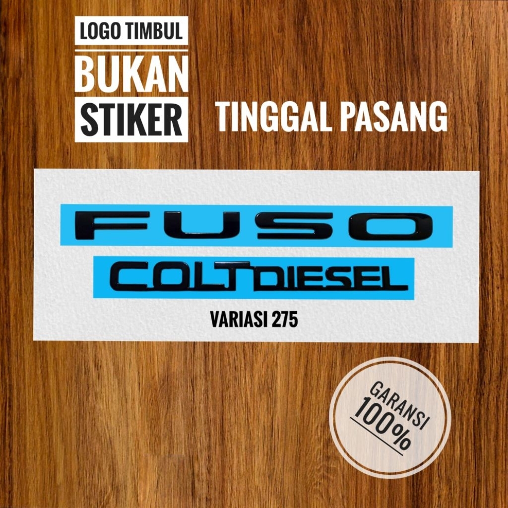 Emblem Fuso canter / Logo Fuso canter / Emblem colt diesel / Logo colt diesel / emblem canter / logo