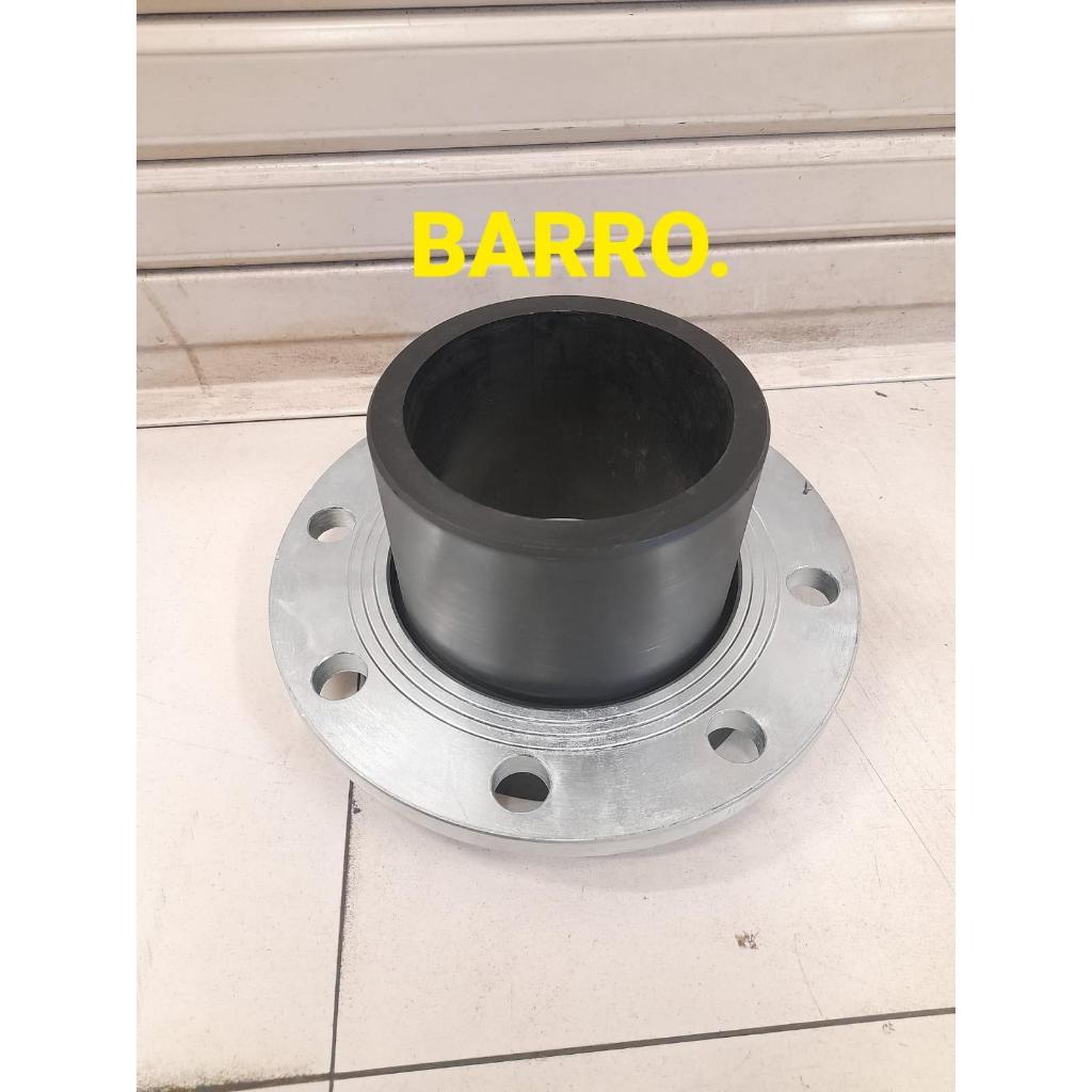 Stub End HDPE PN16 Flange Besi Galvanis JIS 10K 5" Inch DN125