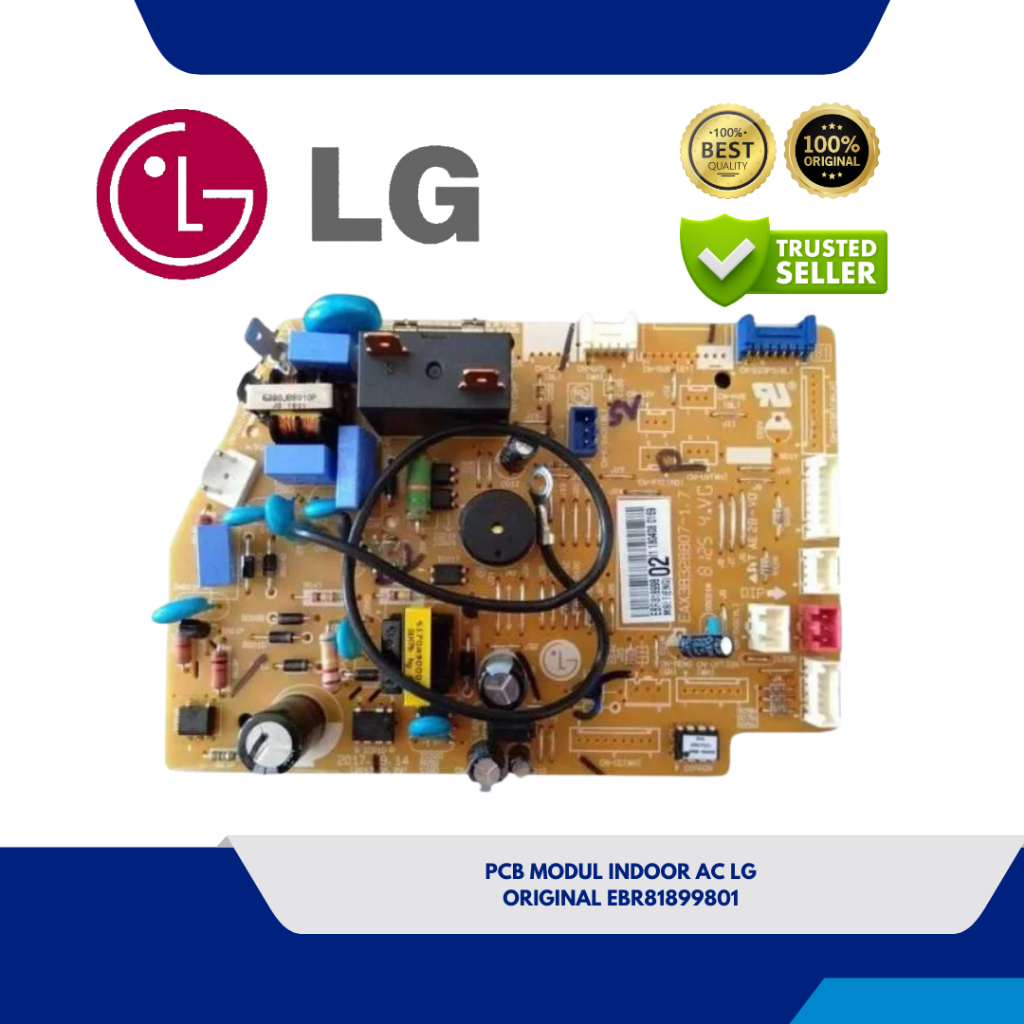 PCB MODUL INDOOR AC LG ORIGINAL EBR81899801 T06EMV