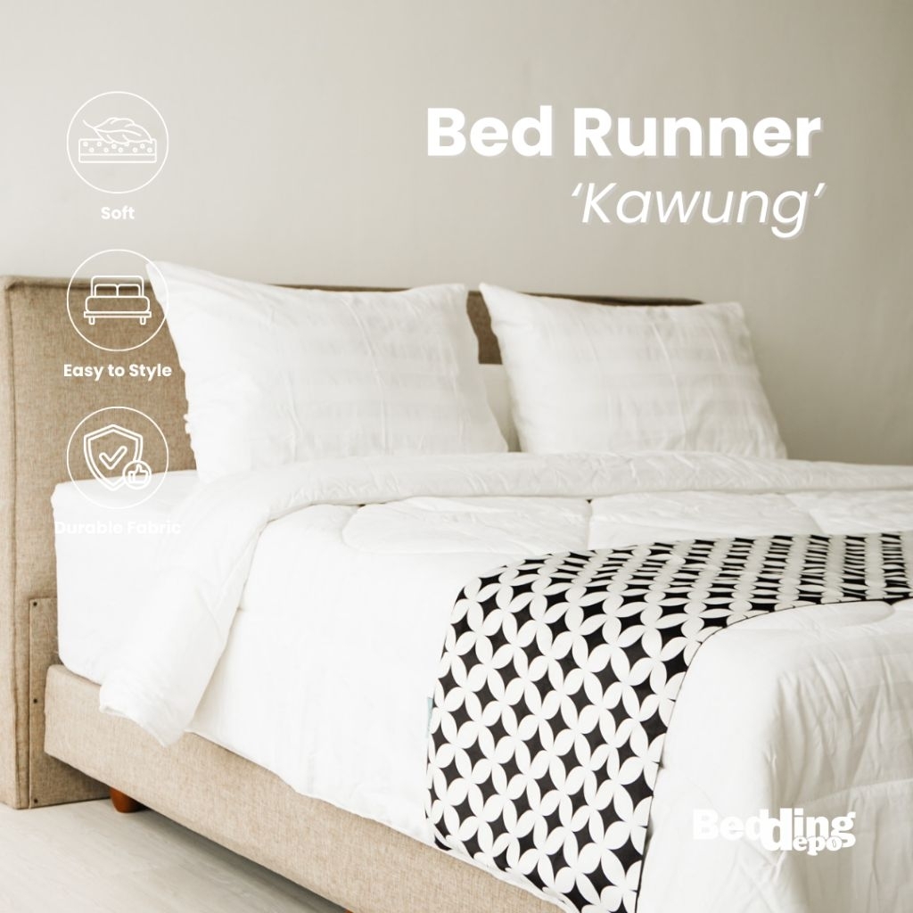 Bedding Depo - Bed Runner Hotel `Kawung`
