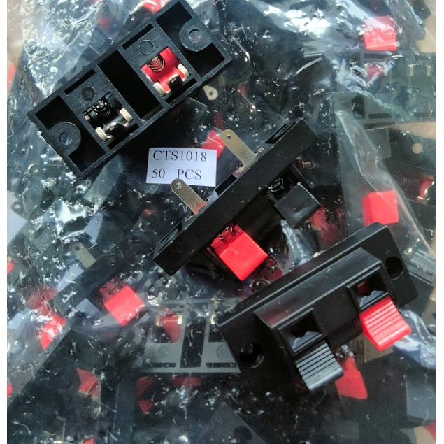 TERMINAL SPEAKER SPIKER AKTIF BESAR 2P 2 PIN 2 KAKI