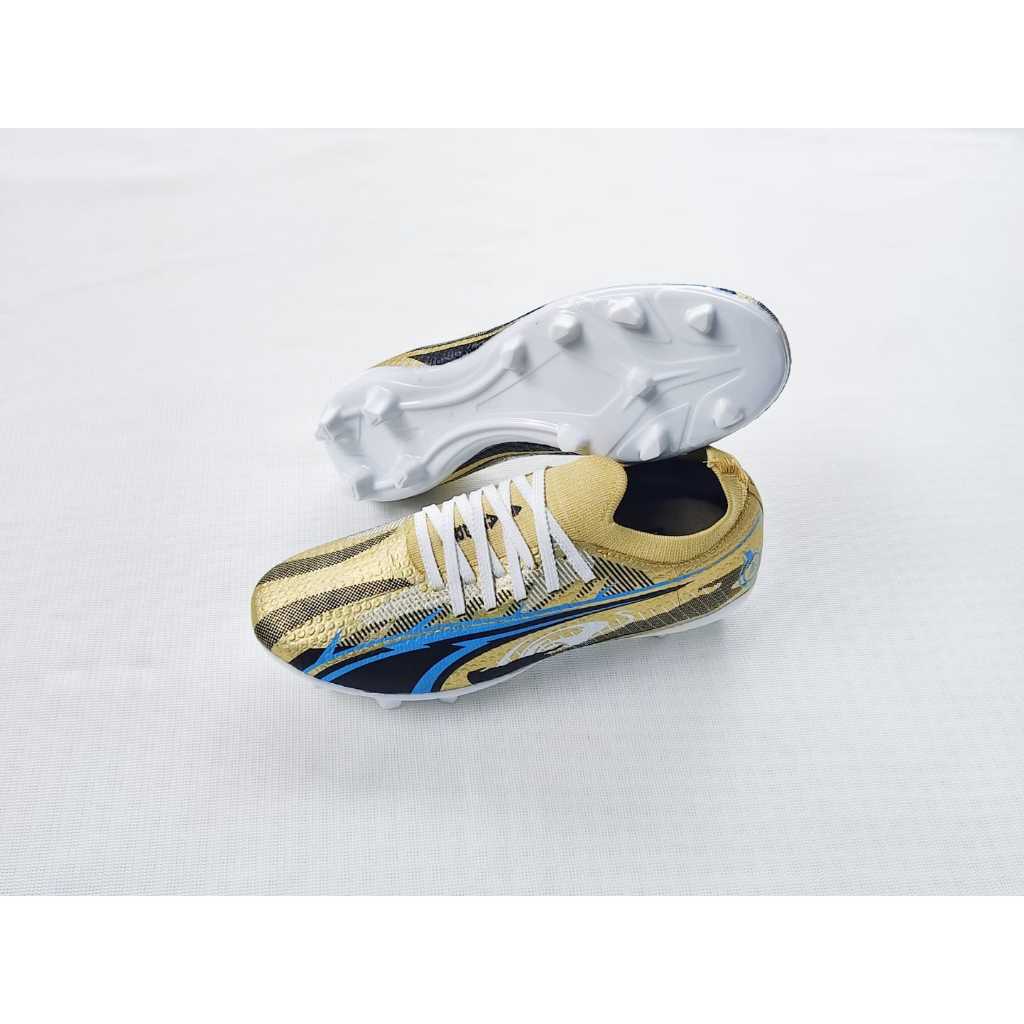 Sepatu Bola AZERO TRIBAL Gold Size 38-43