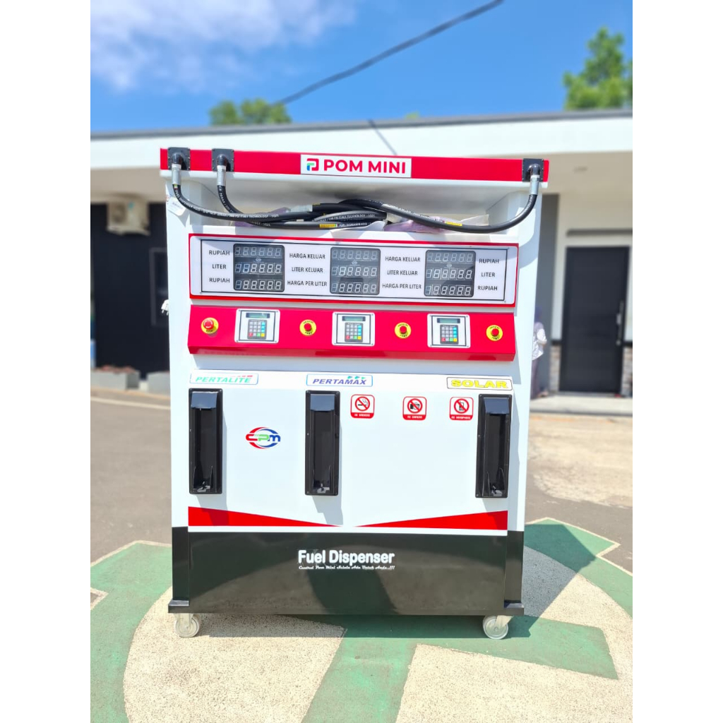 Pom Mini - Pertamini Digital 3 Nozzle Slim 2x110 + 1x210 (CPM)