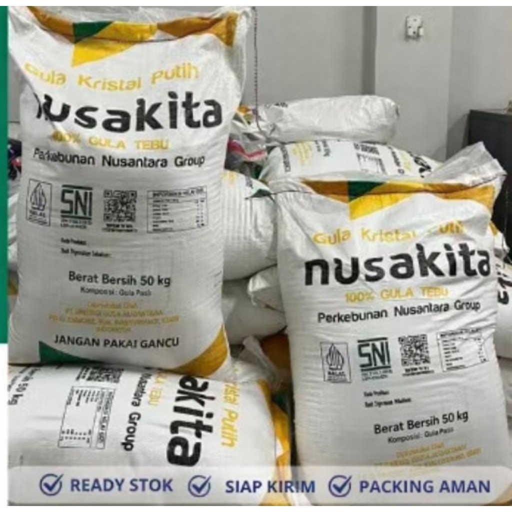 gula kristal putih 50 kg